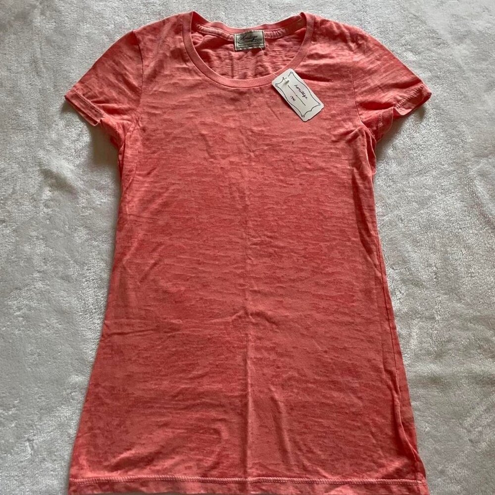 New Heritage 1981 Orange/Coral T-shirt Top